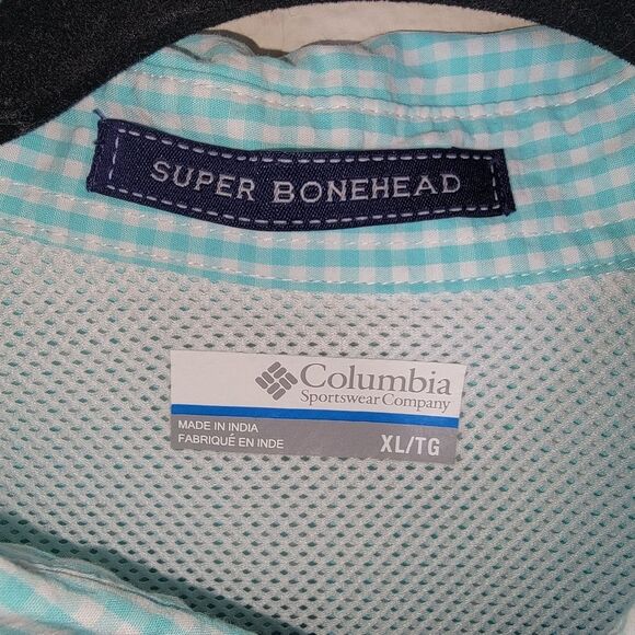 Columbia Men's Super Bonehead Pfg Classic Short Sleeve Shirt Size XL - Picture 6 of 7